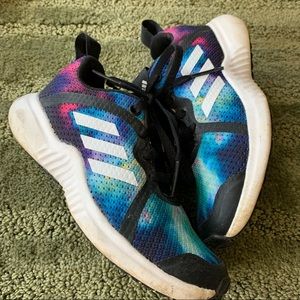 Tie dye ADIDAS trainers for little kids